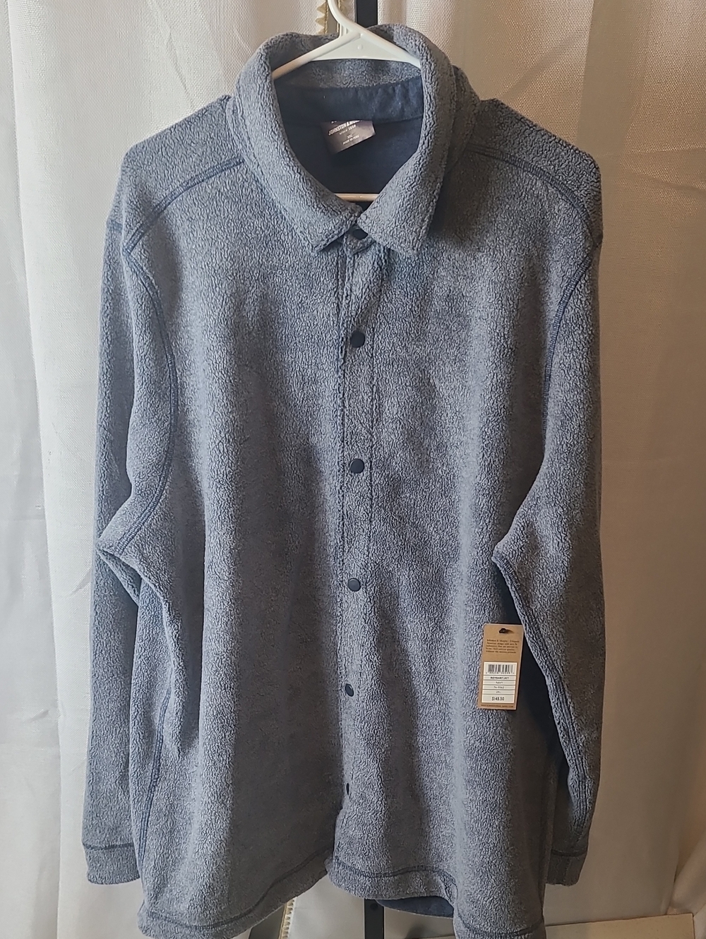 REVERSIBLE Johnston & Murphy XXL Men’s (Reversible Shirt Jacket). New